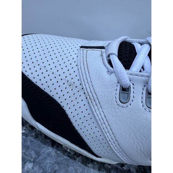 NIKE 2006 AIR MAX 180 Mens Size 13 BASKETBALL Gym SHOES WHITE BLACK 313705-102 main image 14